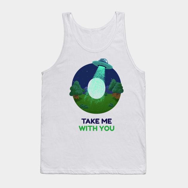 Take me away aliens Tank Top by Fitnessfreak